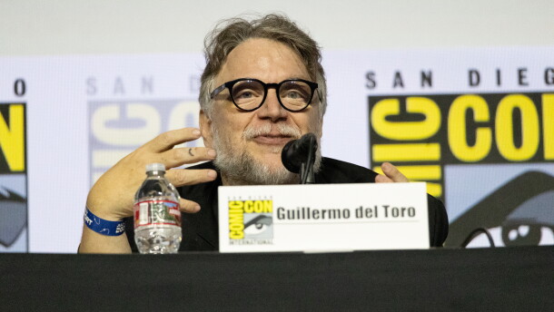 Guillermo del Toro discussed his hatred of AI in filmmaking at a panel at Comic-Con, July, 24, 2026.