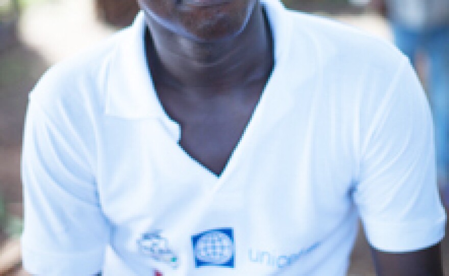 Mohamed Soumah, 27, was the first person to be vaccinated in the Ebola vaccine trial. "I was afraid," he says. "People in the village were saying that the injection was to kill me."