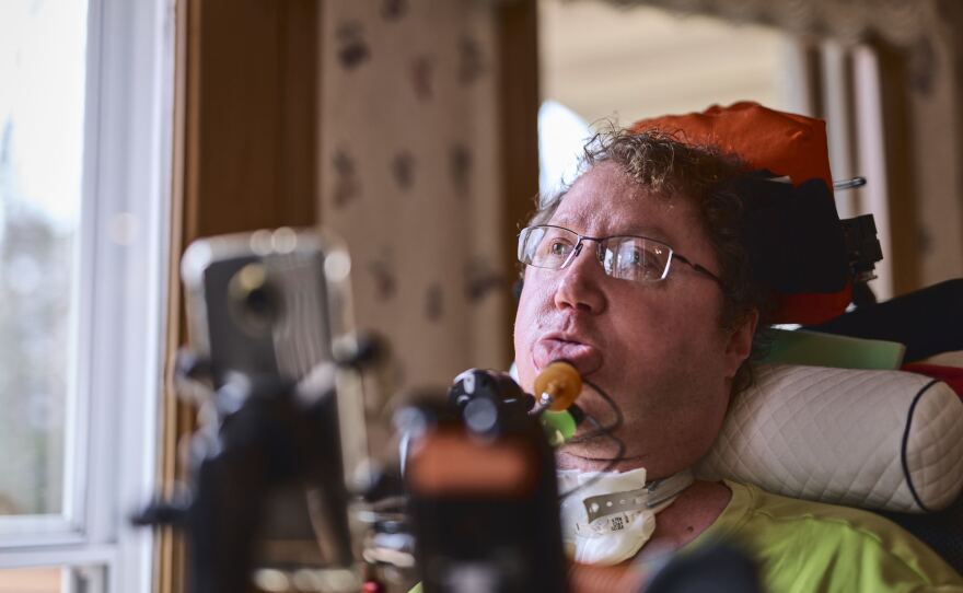 "It's just sad they didn't think about people with disabilities at all," says Timothy Carey.