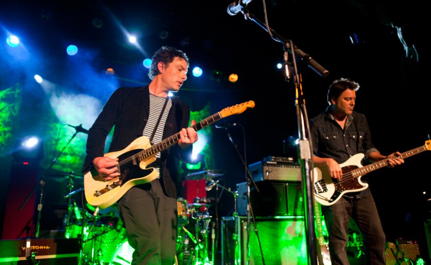 Jakob Dylan and Greg Richling of the Wallflowers.