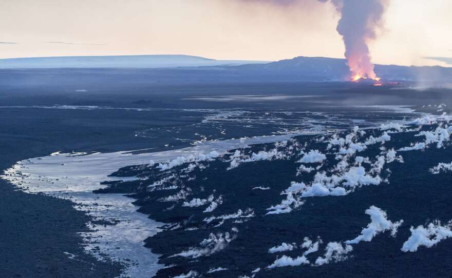 The eruption, which started in August, shows no signs of slowing down.