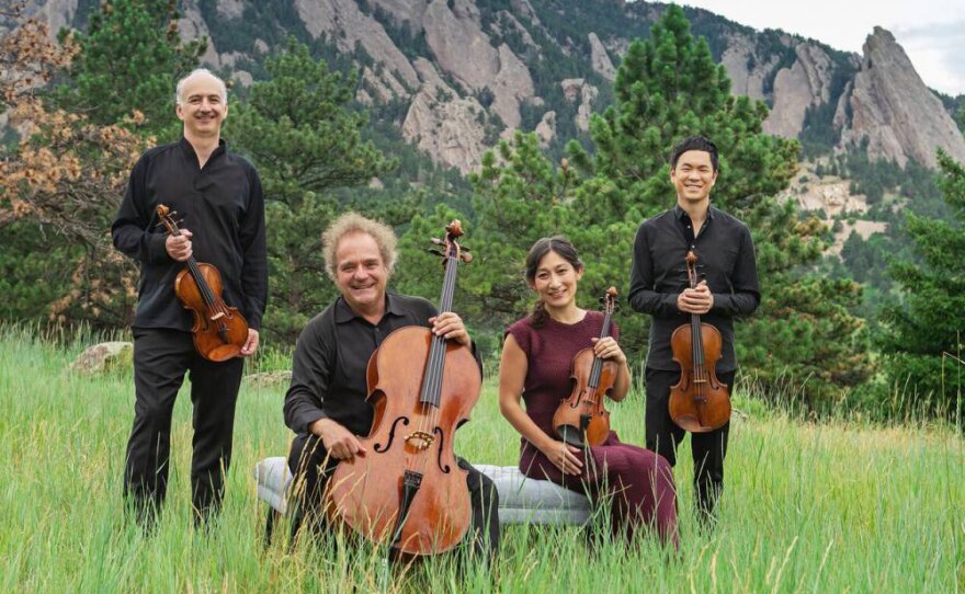 Takács Quartet, pictured in an undated photo, will perform at The Conrad Oct. 15, 2021.