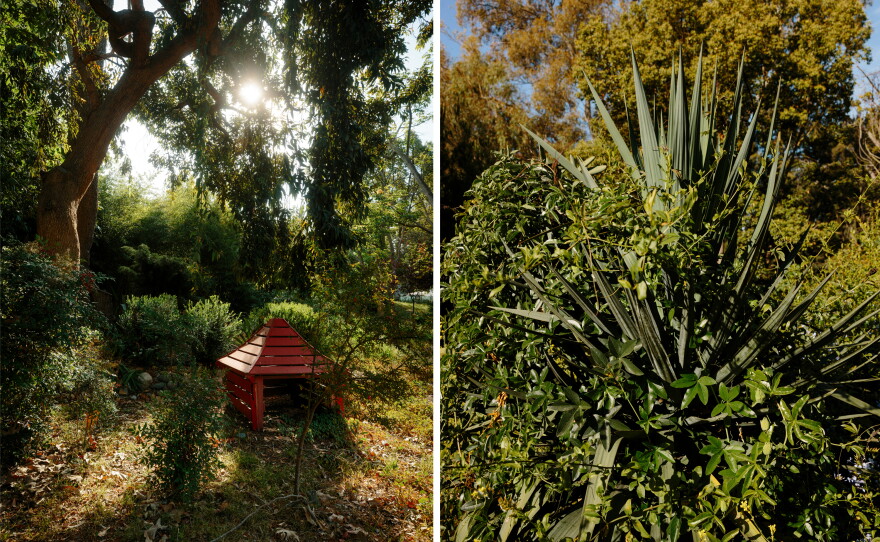 The garden was built in 1968; it is maintained by Iraq war vet John Follmer and other volunteers.