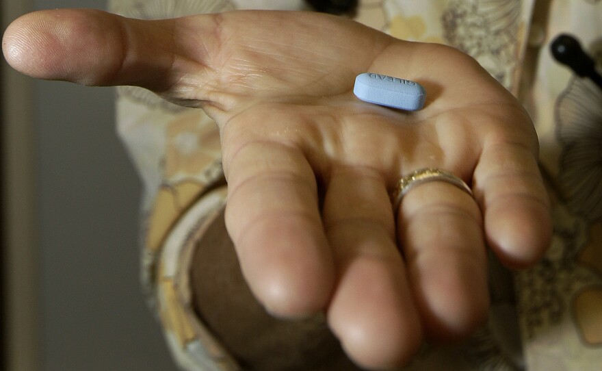 Dr. Lisa Sterman held a Truvada pill at her office in San Francisco in 2012. She prescribed Truvada to patients at high risk for HIV infection even before the Food and Drug Administration approved the medicine explicitly for that purpose.