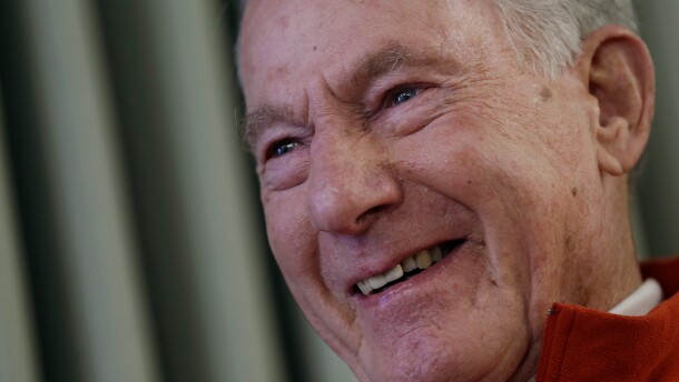 Jim Whittaker is interviewed for the 50th Anniversary Celebration of the First American Ascent of Mount Everest in Berkeley, Calif., Feb. 22, 2013.