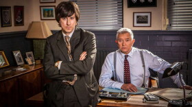 Lee Ingleby stars as DS John Bacchus, Gently’s young protégé and Martin Shaw stars as Inspector George Gently