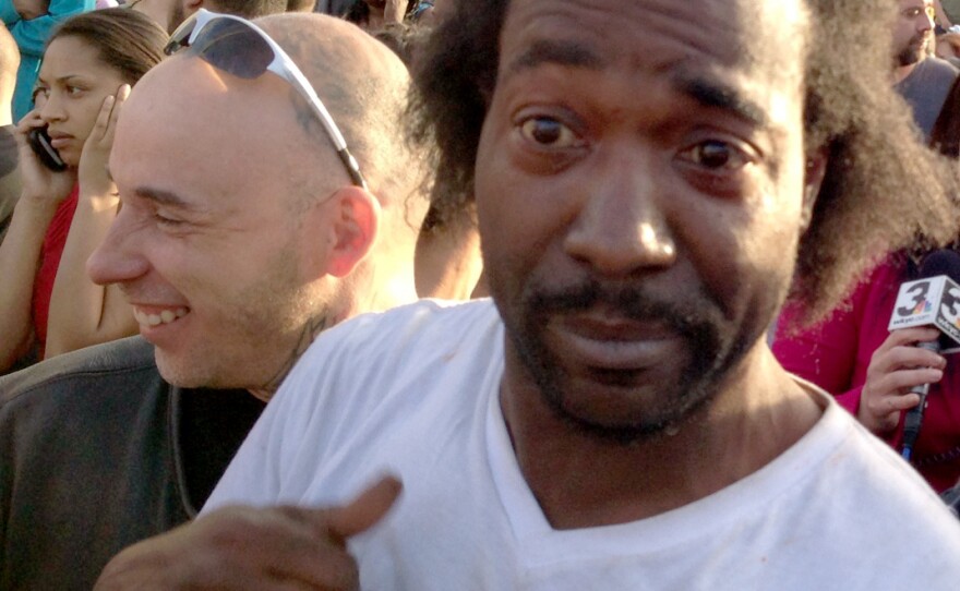 Charles Ramsey on the day three young women (and one of the women's daughters) were rescued from a Cleveland home. He gained fame for his accounts of what happened.