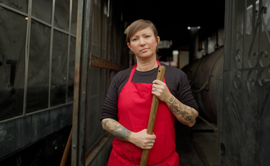 Ali Clem of la Barbecue in Austin, Texas.
