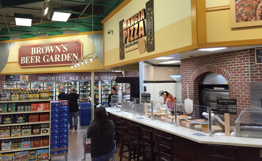 Inside a Brown's Super Store. Brown's operates seven profitable supermarkets in low-income neighborhoods in Philadelphia.