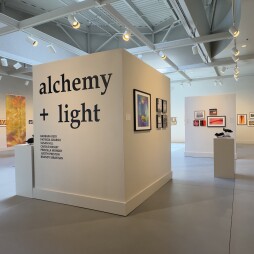 William D. Cannon Art Gallery Exhibit - 'alchemy + light'