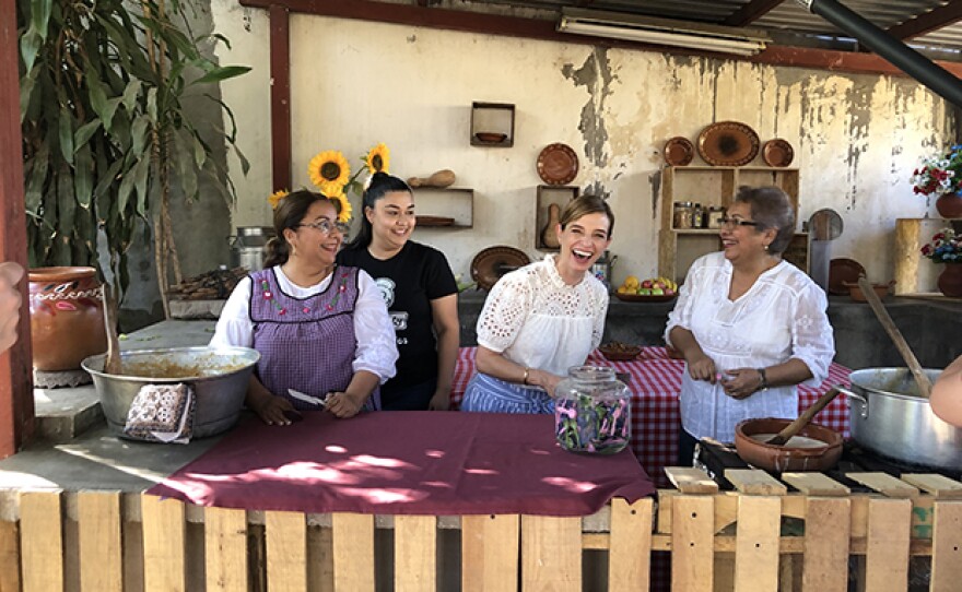 Pati goes with Victoria to visit her sister, Fabiola, who just happens to live right down the street and specialize in another Sinaloan classic, jamoncillo — a soft, sweet candy that is made only of sugar and milk. 