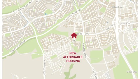 A nearly 100-unit affordable housing project is planned for the southwest corner of Santa Victoria and Santa Diana roads in Otay Ranch.