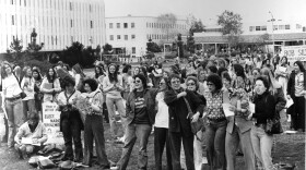 A gathering of the women at SDSU in the 1970s.