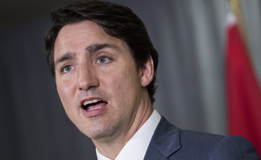 Canadian Prime Minister Justin Trudeau says his intelligence services have reviewed an audio recording of the death of journalist Jamal Khashoggi in Istanbul. He also thanked Turkish President Recep Tayyip Erdogan for his "strength" in response to the case.