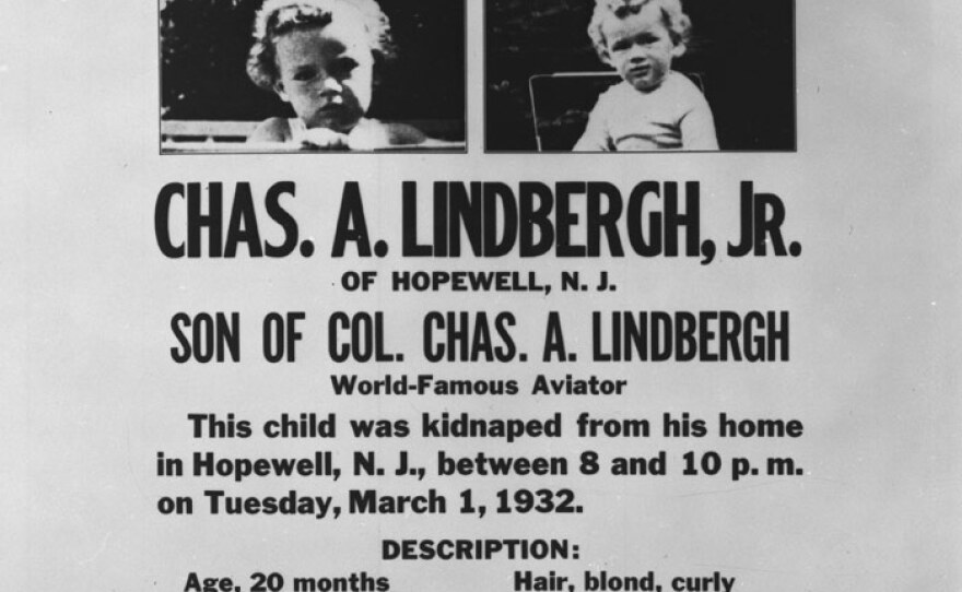 Baby Lindbergh Wanted Poster, 1932.