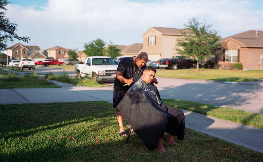 Emanuel and Yeddeh, Paradise Road, Baytown, Texas