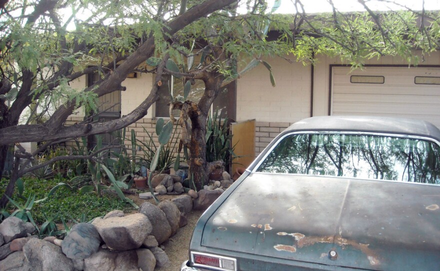 The home in Tucson, Ariz., where Jared Loughner, charged in a shooting that killed six and wounded more than a dozen, lived with his parents.