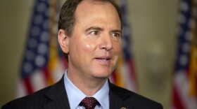 Rep. Adam Schiff, D-Calif. speaks to the media on Capitol Hill in Washington, Oct. 22, 2015.