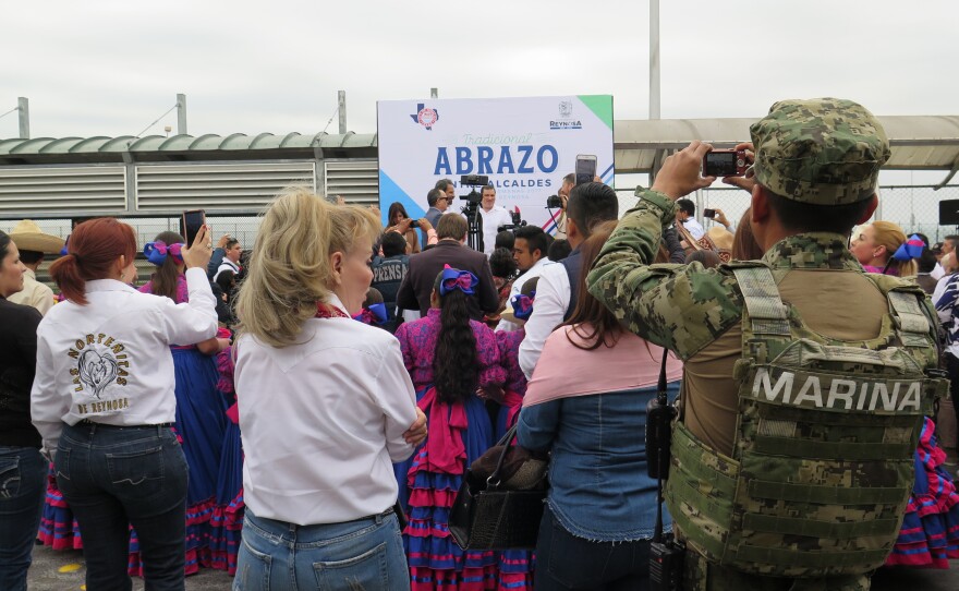 For 34 years, BorderFest has included an international abrazo (hug) between the mayors of Hidalgo, TX and Reynosa, Mexico. It takes place on the McAllen-Hidalgo International Bridge.
