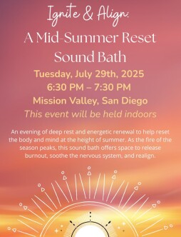 Ignite and Align: A Mid-Summer Reset Sound Bath