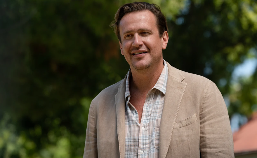 "If I have a superpower that I can't take credit for ... [it's] that I'm very vulnerable," Shrinking star Jason Segel says. He's shown above in Los Angeles on Aug. 15, 2026.