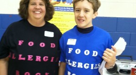 Laurel Francoeur's son Jeremy is severely allergic to peanuts, tree nuts, eggs, soy, sesame and shellfish.