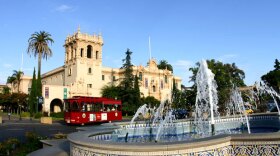 The North Fountain in Balboa Park's Plaza de Panama.