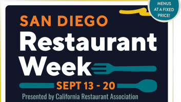 San Diego Restaurant Week - Fall