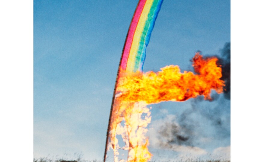 The cover art of <em>ÁTTA</em> by Sigur Rós