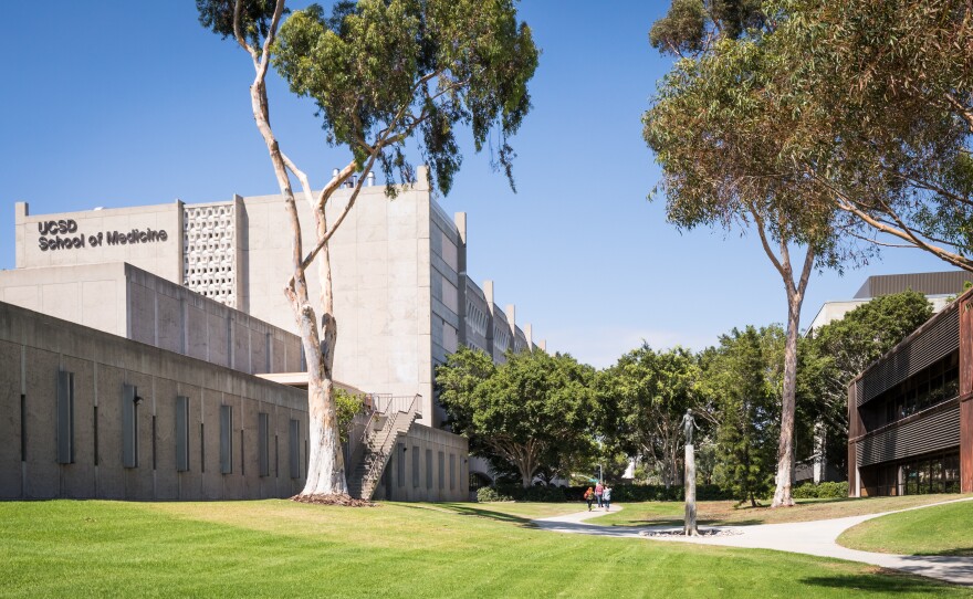 UC San Diego's School of Medicine is shown in this Sept. 21, 2017, photo.