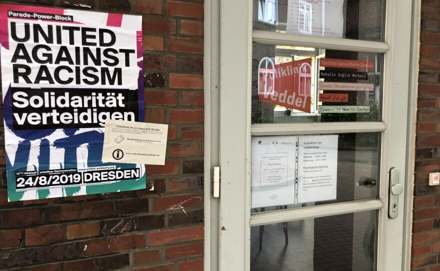 The Hamburg neighborhood of Veddel, a 20-minute bike ride from the city's downtown, is home to many recent immigrants.
