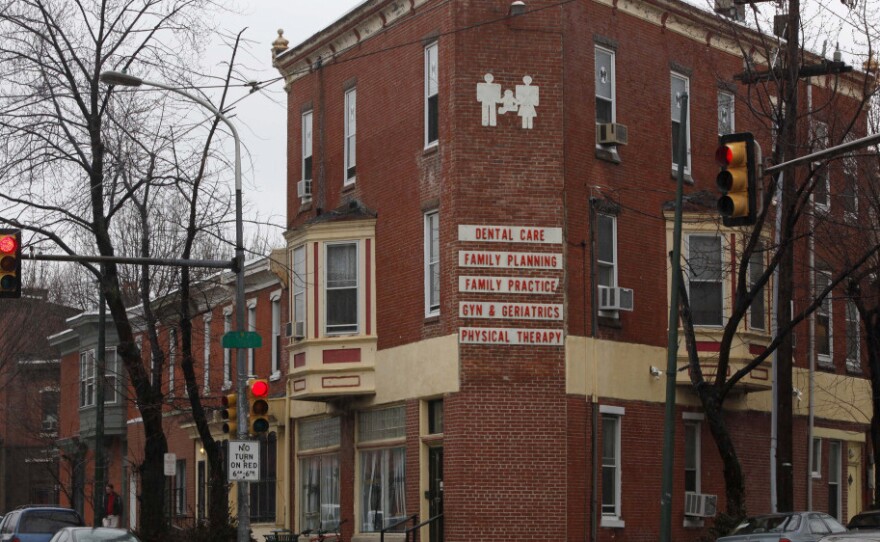 A photo from 2010 shows the Women's Medical Society in Philadelphia, where Dr. Kermit Gosnell performed abortions. A grand jury report released in January 2011 detailed horrid conditions inside, including the deaths of seven infants and at least two women.