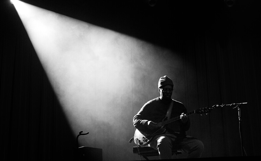 Guitarist Jeff Parker, whose free-form album <em>Mondays at the Enfield Tennis Academy</em><em> </em>was among the best jazz releases of the year, according to our critics.