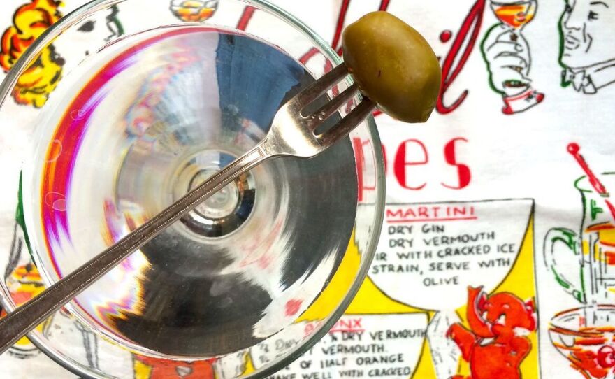 The Aqueous Martini would make for a pretty miserable happy hour, which is exactly why it belongs in a Lemony Snicket book.