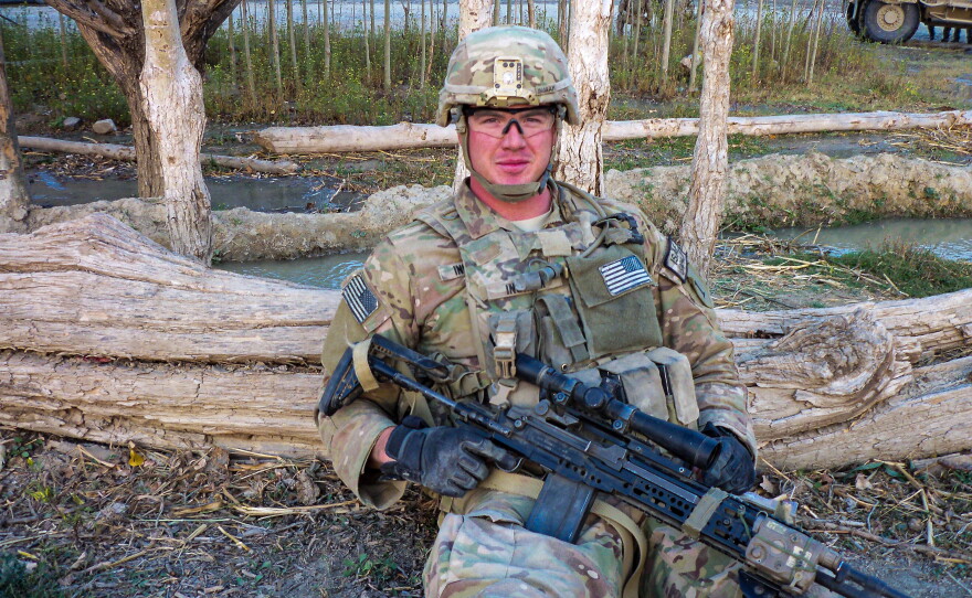 Dustin Ingram saw combat in eastern Afghanistan while deployed with the 1st Infantry Division in 2012.