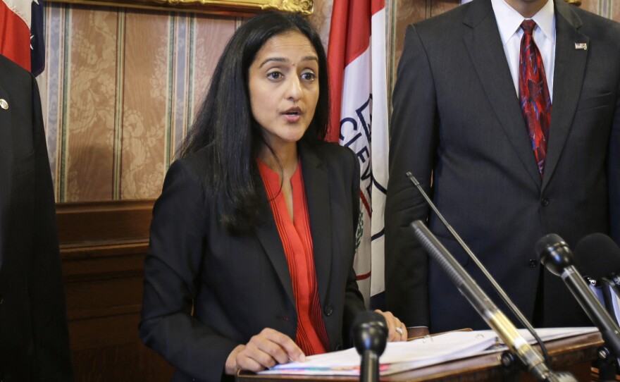 Vanita Gupta, head of the civil rights division at the Department of Justice.