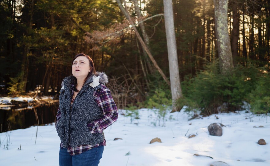 Jennifer Ford of Oakham, Mass., went through serious postpartum depression after her second pregnancy. She got help from her obstetrician after he connected with a statewide program that supports doctors.