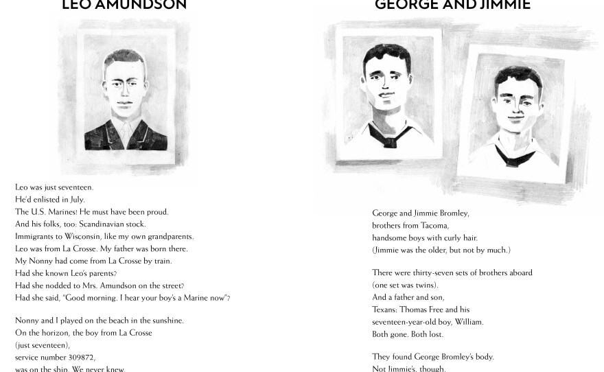 Leo Amundson, George and Jimmie