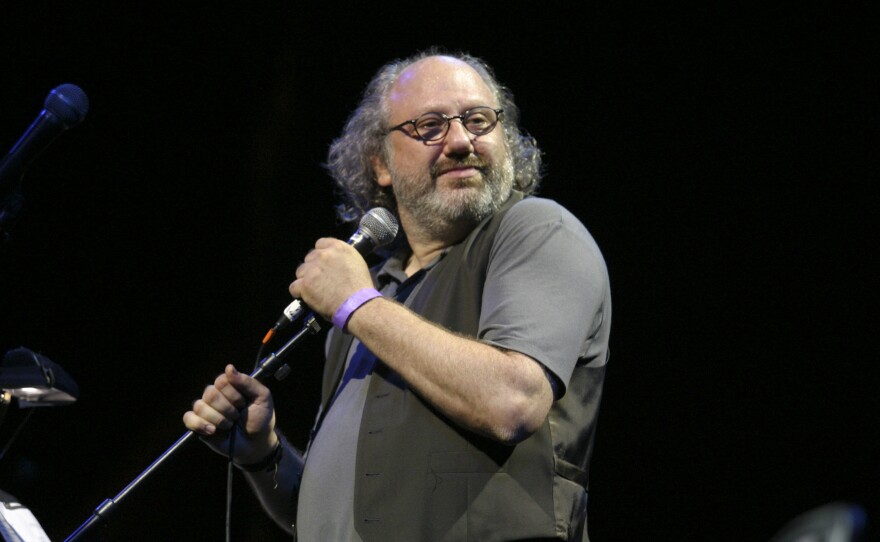 Hal Willner, onstage at the Celebrate Brooklyn! music festival in Brooklyn, New York in 2007.