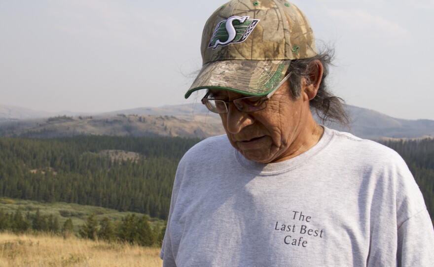 John Murray is the historic preservation officer of the Blackfeet tribe.