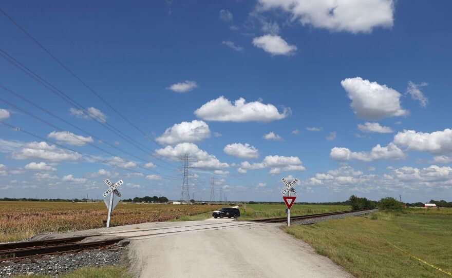 An NTSB investigation on a deadly hot air balloon crash in July 2016 found that the pilot had a "pattern of poor decision-making" and was impaired by drugs and medical conditions. Here, authorities block a road near the crash site in Maxwell, Texas.