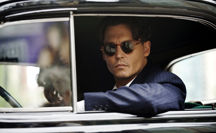 Johnny Depp in "Public Enemies"