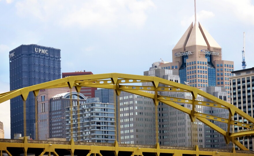The headquarters for University of Pittsburgh Medical Center and Highmark Blue Cross/Blue Shield dominate the Pittsburgh skyline much as they organizations have dominated health care in the region for decades.