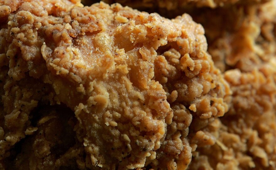 Fried chicken is the talk of the town in Fayetteville, N.C. because state lawmaker Elmer Floyd wants the city to be home to North Carolina's official fried chicken festival — that is once they start one.