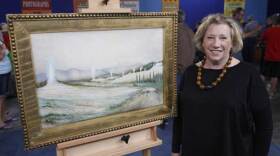 This striking late-19th century Arthur Brown watercolor with a mysterious past, was brought to ANTIQUES ROADSHOW in Billings, Montana. The guest had no idea the painting she’d bought in Paris was one of 20 Brown watercolors from a collection depicting Yellowstone National Park — a collection that has been missing since the end of the 19th century. Brown may have sold the paintings in 1885 to the Northern Pacific Railroad. However, there is no official record of purchase and the whereabouts of the other paintings remain a mystery. This rediscovered masterwork of Western art is valued at $75,000 to $125,000.