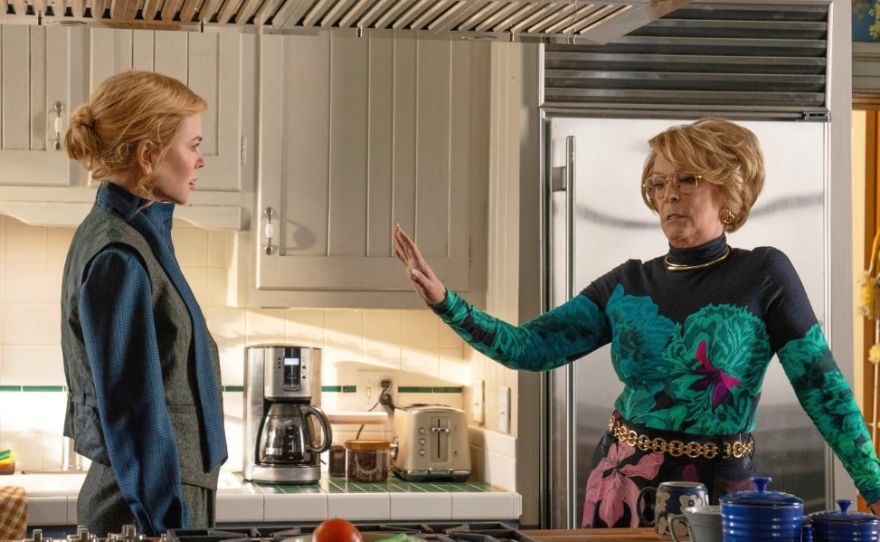Nicole Kidman and Jamie Lee Curtis play sisters in Scarpetta.