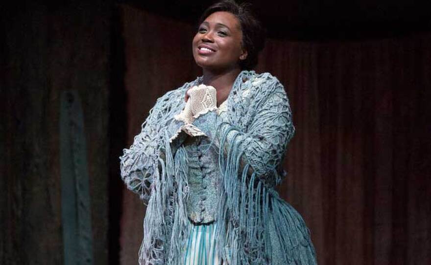 Angel Blue as Mimì in the Metropolitan Opera's October 2017 production of "La Bohème."