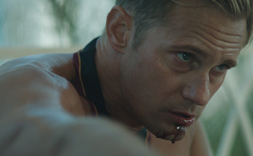 Alexander Skarsgård's James goes on a downward spiral in Brandon Cronenberg's "Infinity Pool."