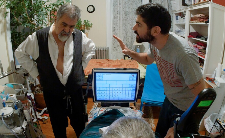 A late-night argument between father and son