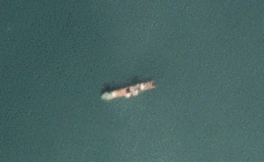 In July, satellite images spotted the Sevmorput, a nuclear-powered container ship, in the area where the missile may have gone down.